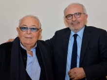 Hotel Conca Park di Sorrento con Mariano Russo albergatore ed il giornalista Antonino Siniscalchi
